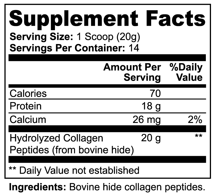 VYTL Collagen Peptides Powder