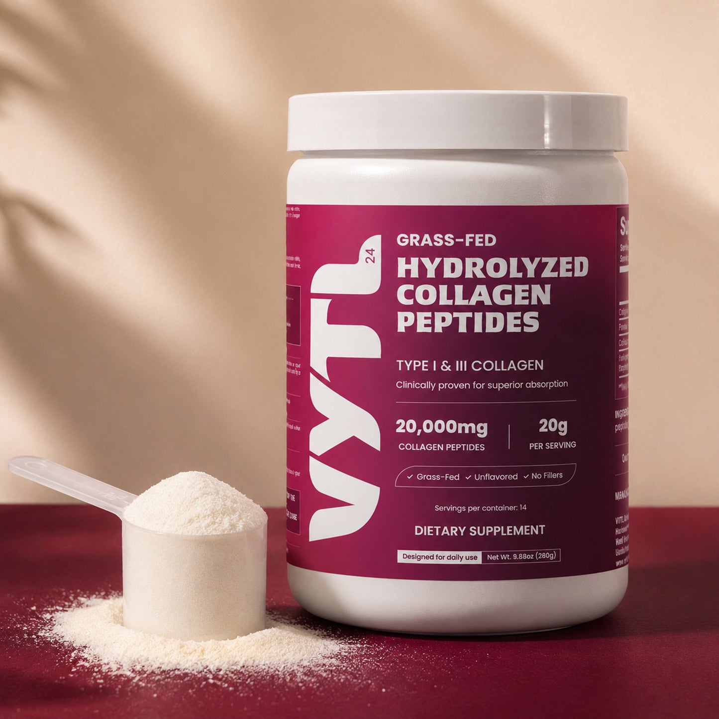 Grass-Fed Hydrolyzed Collagen Peptides