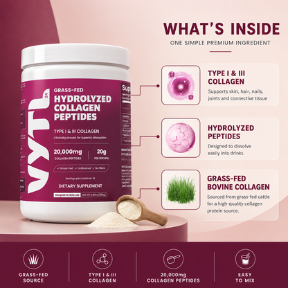 Grass-Fed Hydrolyzed Collagen Peptides