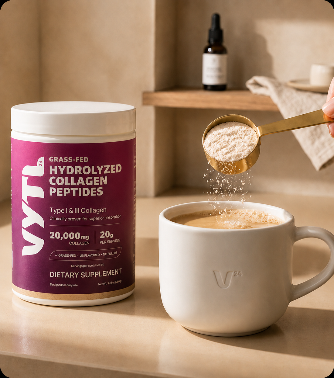 One Scoop. Stronger You.